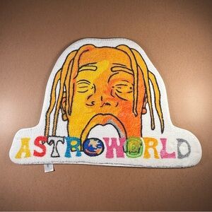 Travis Scott Astroworld Plush Area Rug Floor Mat 19” x 28”